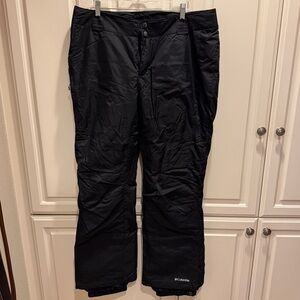 Columbia Black Snow Pants- Women’s XL